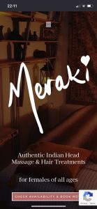 Meraki Room – indian head massage